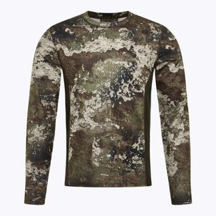 Мъжка блуза с дълъг ръкав за трекинг Pinewood Furudal Camou InsectSafe strat/moss green