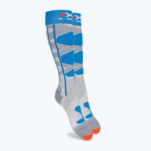 Дамски чорапи за ски X-Socks Ski Control 4.0 сиви XSSSKCW19W
