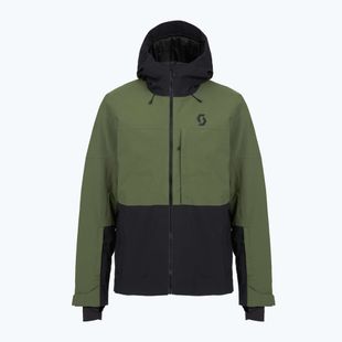 Мъжко скиорско яке SCOTT Ultimate Dryo 10 douglas green/black