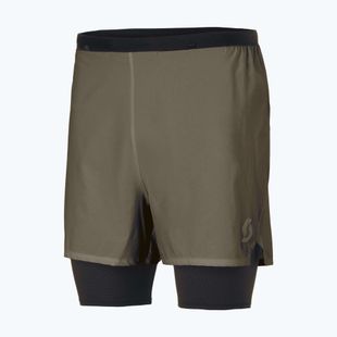Мъжки шорти за бягане SCOTT Hybrid Endurance Tech wood grey/black