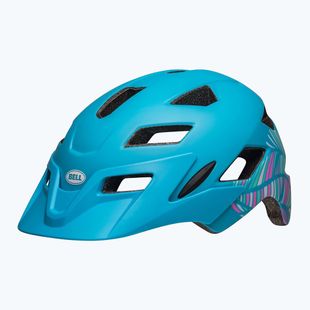 Детска велосипедна каска Bell Sidetrack Integrated MIPS Jr matte light blue/chapelle