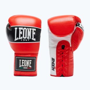 Боксови ръкавици LEONE 1947 Shock Pro rose/red