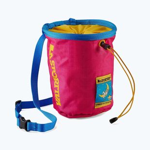 Торбичка за магнезий La Sportiva Granite Climbing On The Moon fucsia/giallo