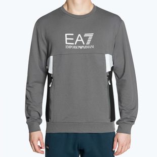 Мъжки суитшърт EA7 Emporio Armani Train Summer Block iron gate