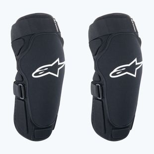 Alpinestars A-Impact Plasma Pro Протектори за коляно черно/бяло