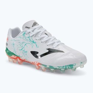 Мъжки футболни обувки Supercopa AG white/turquoise