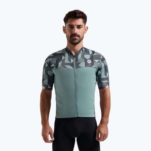 Мъжка колоездачна тениска Rogelli Essential Graphic grey