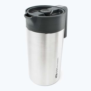 GSI Outdoors Glacier Stainless Javapress brushed hiking cafe