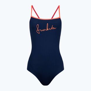 Дамски бански Funkita Single Strap One Piece ocean fire