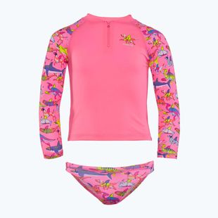 Детски бански с дълъг ръкав + долнище Funkita Zippy Rashie & Brief learner lane