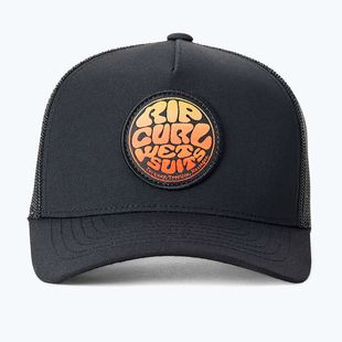 Детска шапка с козирка Rip Curl Wetsuit Icon Trucker washed black