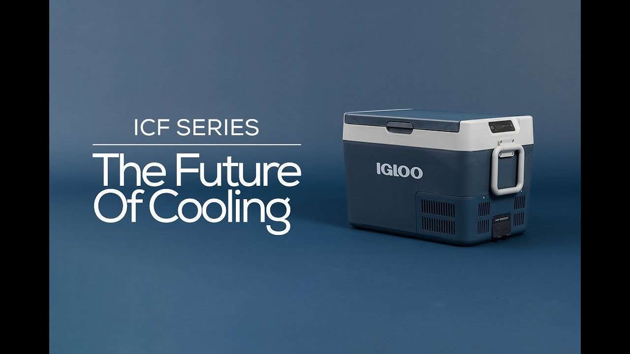 Компресорен хладилник Igloo ICF32 32 л син